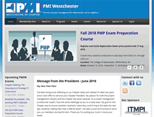 Tablet Screenshot of pmiwestchester.org